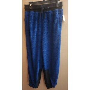 Free People Movement Cuddle Up Fleece Tie Waist Pants Size S NWT